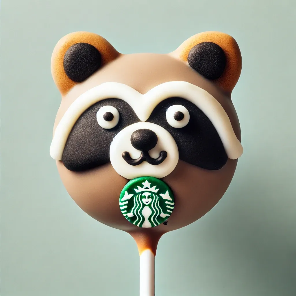 Starbucks Cake Pop Raccoon price and calories 