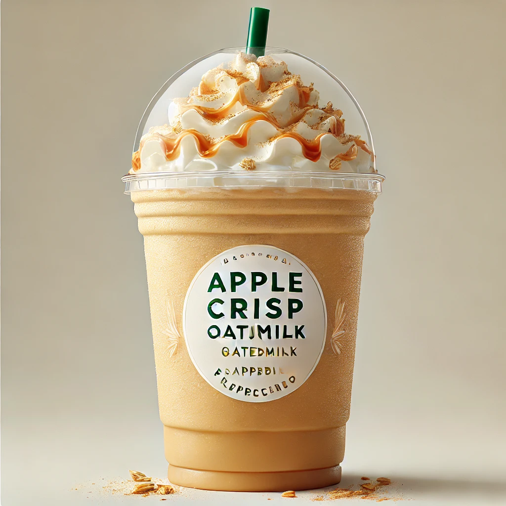 Apple Crisp Oatmilk Frappuccino Blended Beverage
