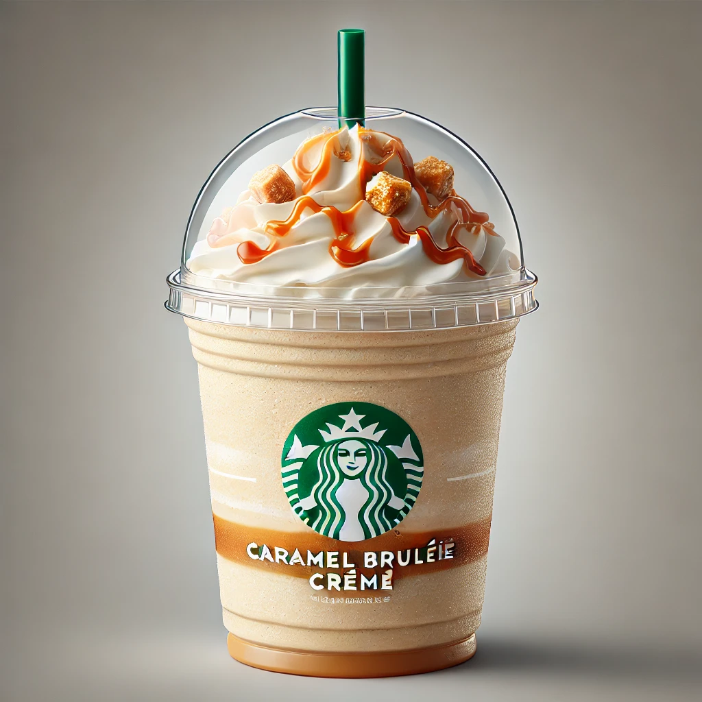 Caramel Brulée Crème Frappuccino Blended Beverage
