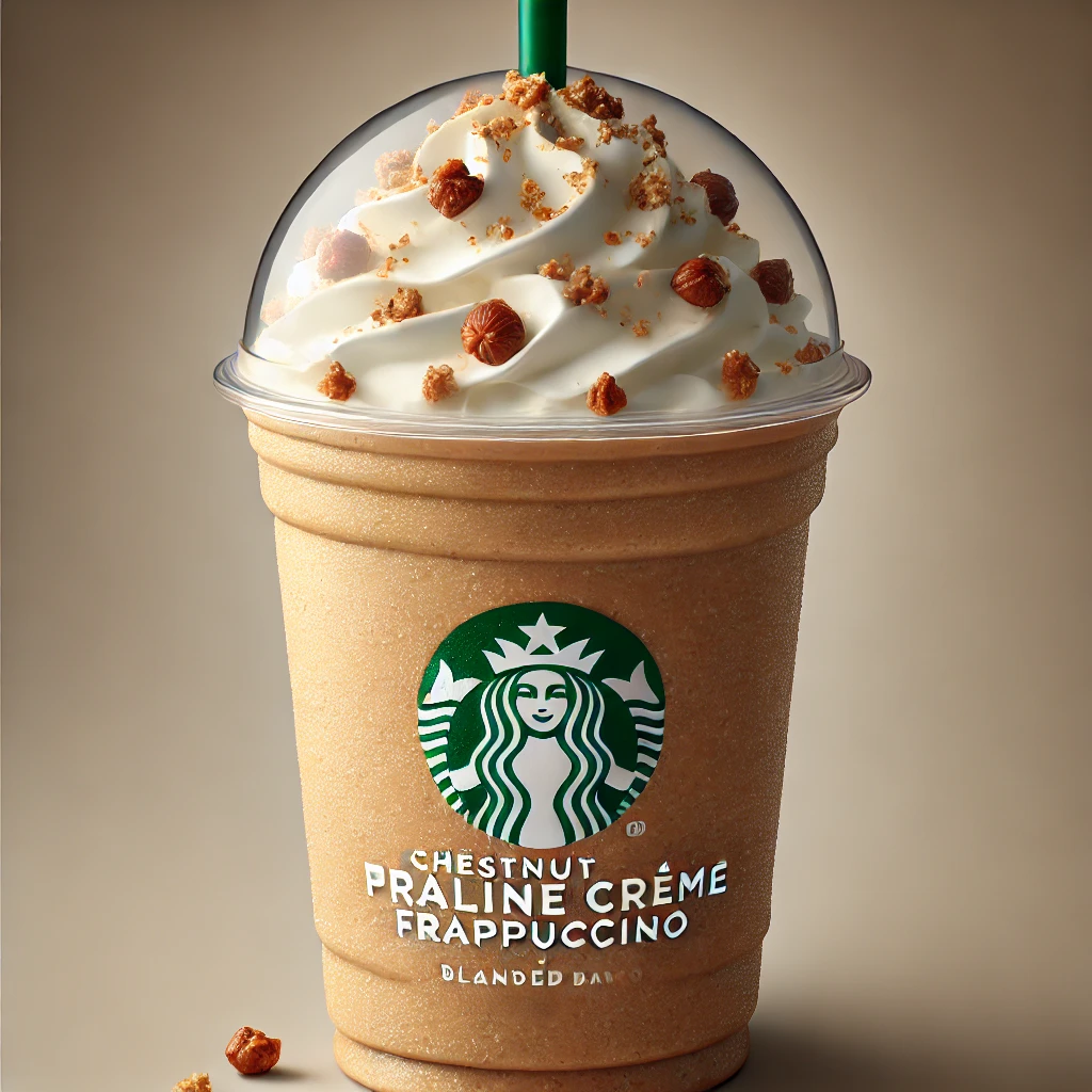 Chestnut Praline Crème Frappuccino Blended Beverage
