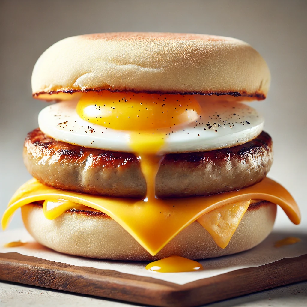 Starbucks Sausage, Cheddar & Egg Sandwich
