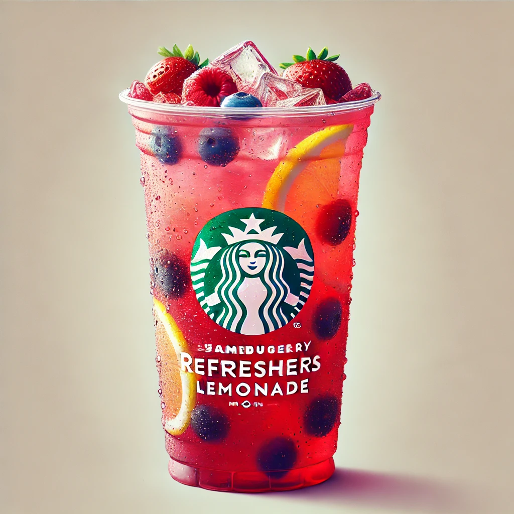 Starbuks Summer-Berry Lemonade Starbucks Refreshers Beverage
